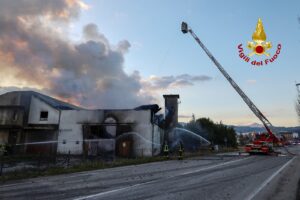 incendio a Trissino