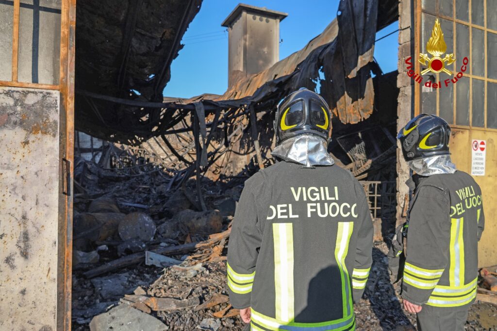 incendio di Trissino