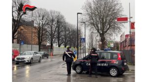 carabinieri in azione