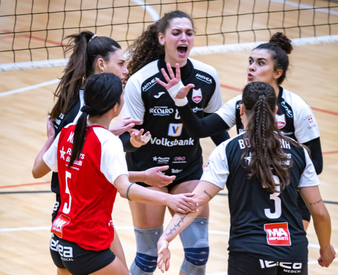 Volksbank Vicenza Volley in azione