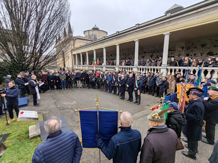 Giorno del Ricordo la Cerimonia in cimitero Maggiore di Vicenza