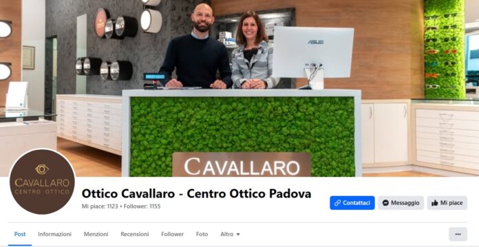 La conferma: Centro Ottico Cavallaro riconosciuto come ottica specialist