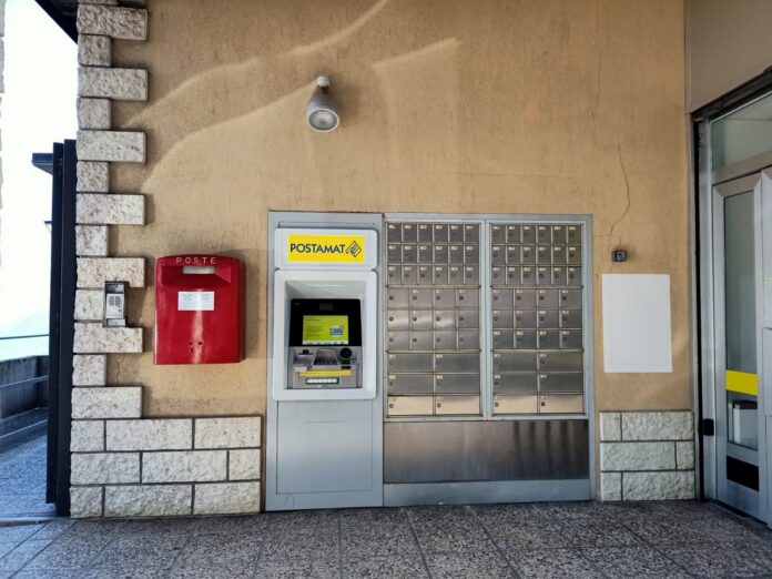 Poste Italiane A Enego installato un nuovo sportello ATM Postamat