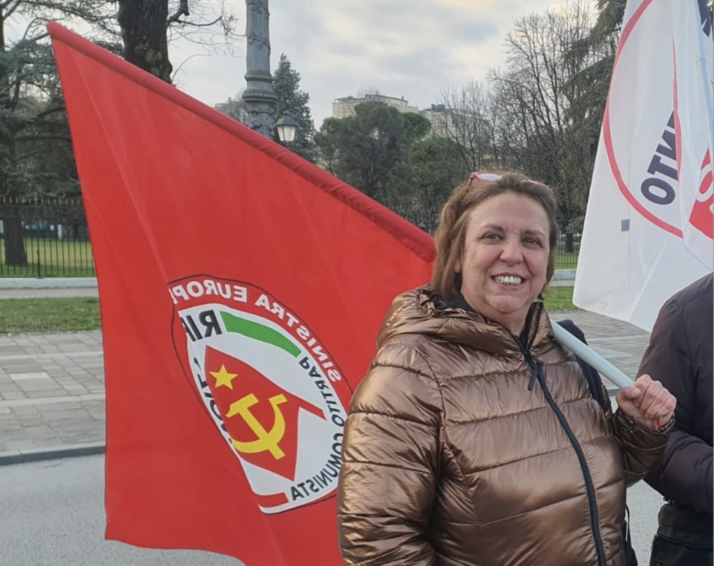 Silvia Stocchetti, segretaria provinciale di Rifondazione comunista Vicenza