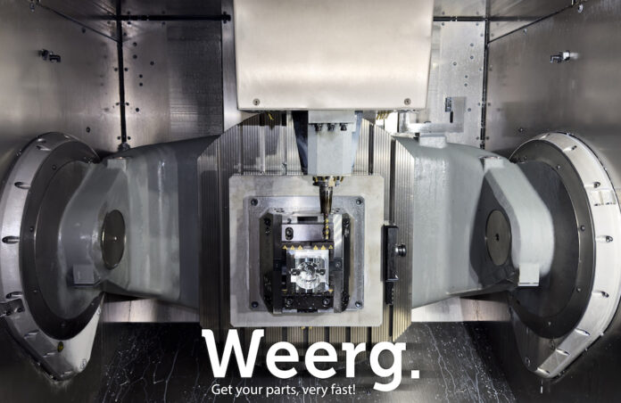 Weerg e la lavorazione CNC