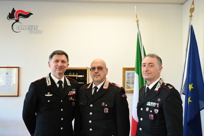 Il comandante Poiesi si congeda da Montebello Vicentino