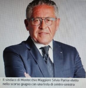 Il Sindaco di Montecchio Silvio Parise