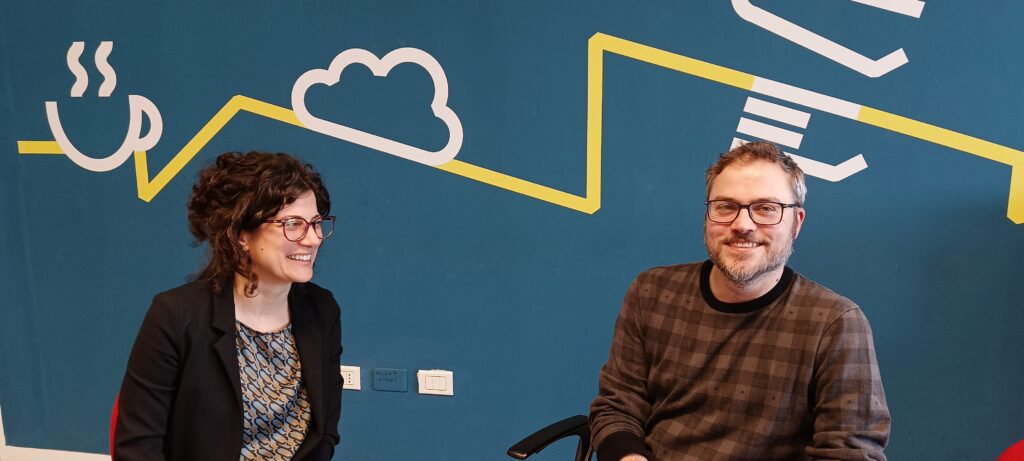 Beatrice Damiani e Francesco Casoni (Fondazione Essenziale)