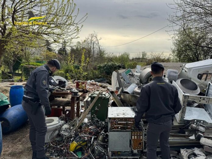 guardia di finanza padova discarica abusiva san giorgio delle pertiche